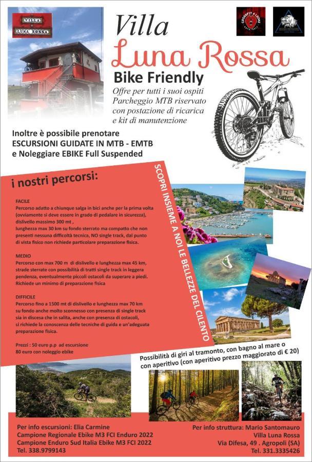 Villa Luna Rossa Agropoli Exterior foto